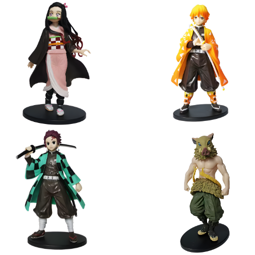 DEMON SLAYER - 4 figurines
