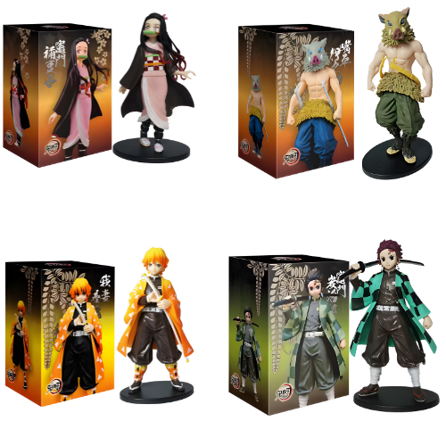 DEMON SLAYER - 4 figurines