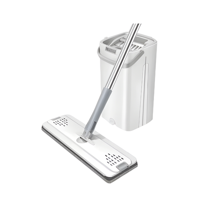 CleanEase™ Pro Flat Mop Set – Schoon Zonder Gedoe